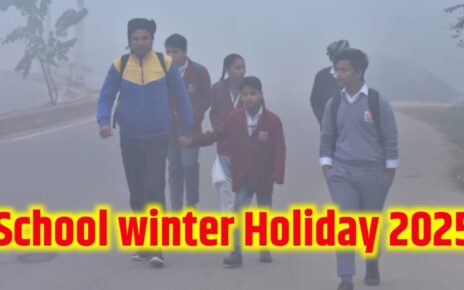 School Winter Holiday in Hindi